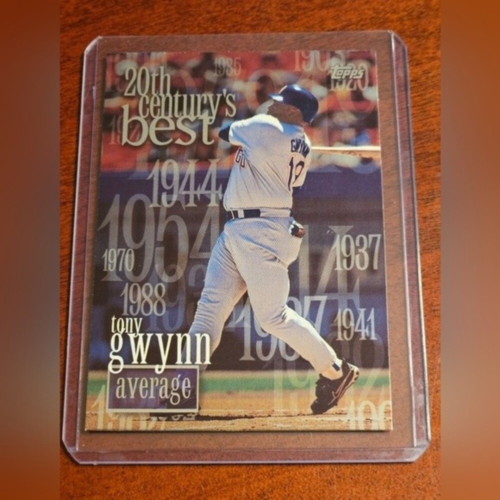 #229 Tony Gwynn  MLB Collectible Card *MESSAGE ME TO MAKE A DEAL*
